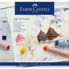 Faber Castell PASTELE SUCHE CREATIVE 24 KOL