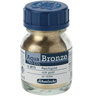 AQUA-BRONZE Schmincke 20 ml RICH GOLD