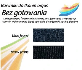 REKOL BARWNIK DO JEANSU 15 g BEZ GOTOWANIA CZARNY