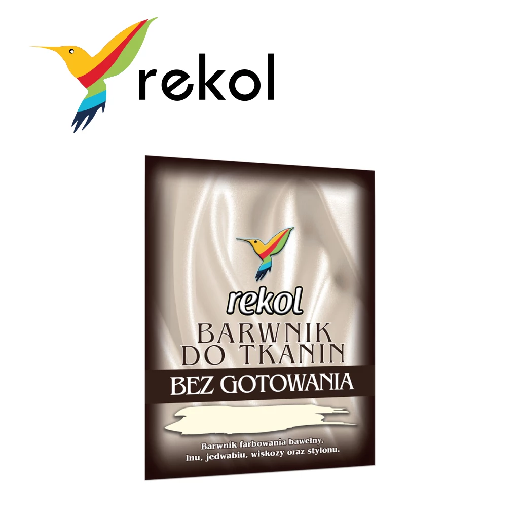 REKOL BARWNIK DO TKANIN 15 g BEZ GOTOWANIA NIEBIESKI