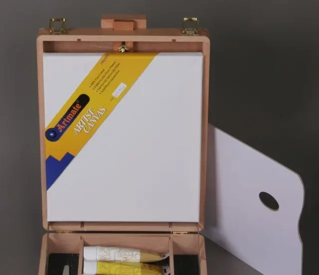 ARTMATE ZESTAW MALARSKI Z FARBAMI AKRYLOWYMI HBX-3 9 ELEMENTÓW