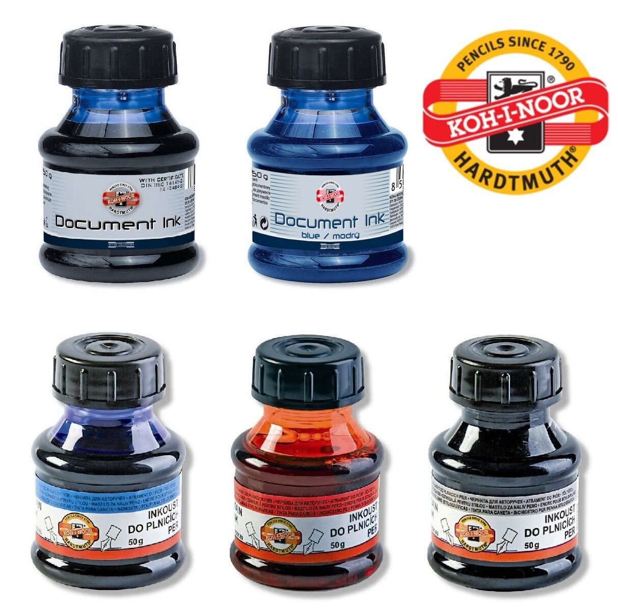 ATRAMENT NIEBIESKI 50ML KOH-I-NOOR