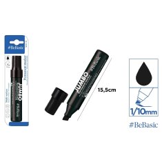 BeBasic MARKER PERMANENTNY JUMBO 1/10 MM CZARNY 