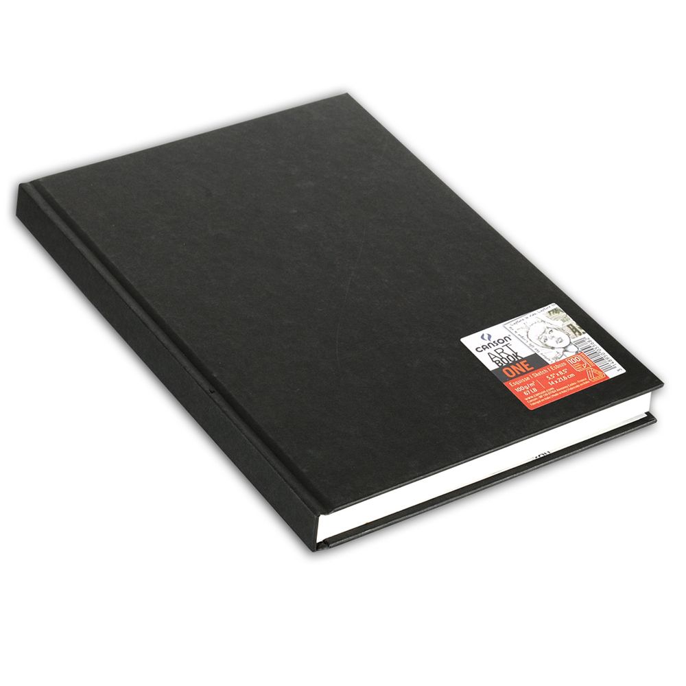CANSON ARTBOOK ONE 14X21,6 100G 98K twarda oprawa