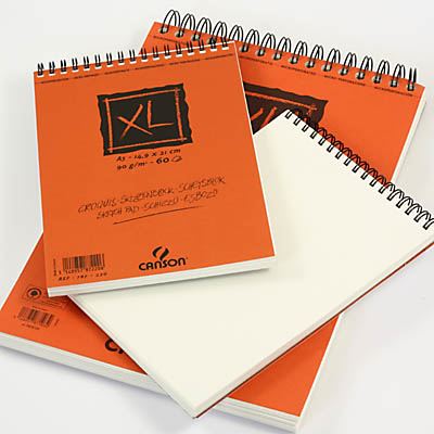 CANSON BLOK SZKICOWY CROQUIS XL A4 120A 90G NA SPIRALI