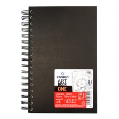 CANSON SZKICOWNIK ARTBOOK ONE 14X21,6 100G 80K SPIRALA