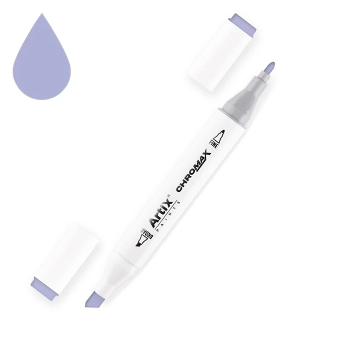 Chromax Marker z podwójną końcówką 57 Pale Lavender