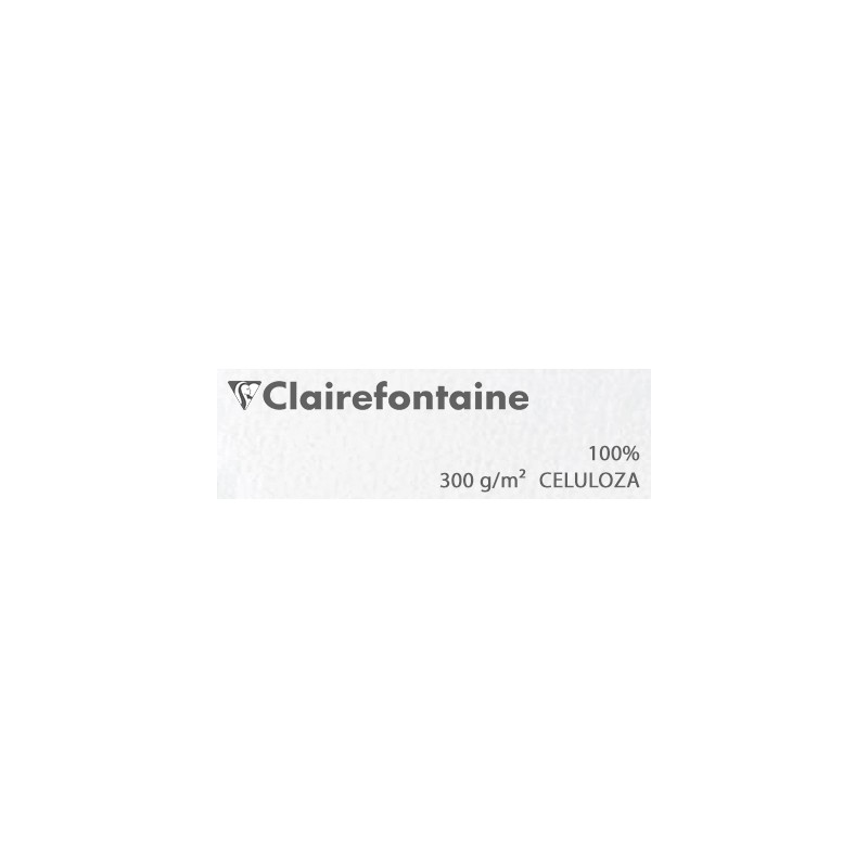 CLAIREFONTAINE ETIVAL BLOK COLD PRESSED (drobnoziarnisty) 300G A4 10 ARK 100% CELULOZA