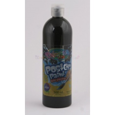 COLORINO Farba plakatowa 500ml - czarna
