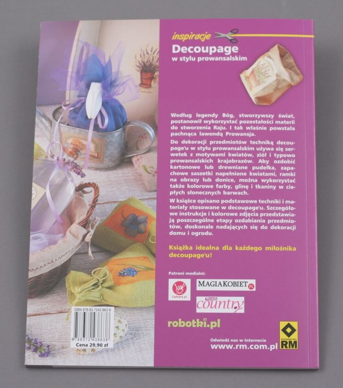 Decoupage w stylu prowansalskim - Lupato Marisa
