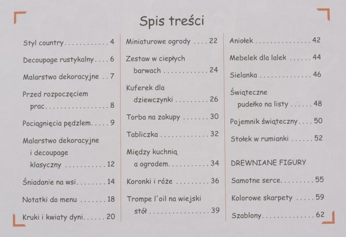 Decoupage w stylu rustykalnym - Gloria Ferini, Marisa Lupato