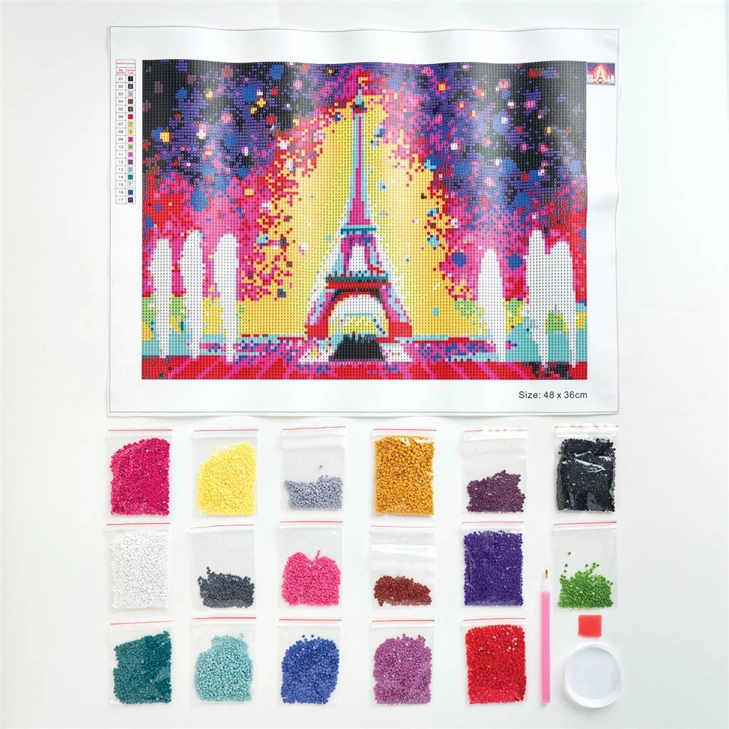 DOCRAFT HAFT DIAMENTOWY WIEŻA EIFFEL\'A