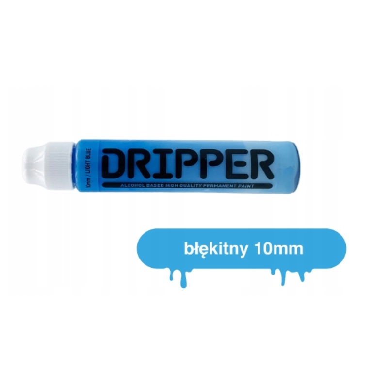 DOPE DRIPPER 10mm LIGHT BLUE - marker z farbą