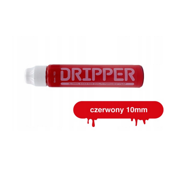 DOPE DRIPPER 10mm RED - marker z farbą