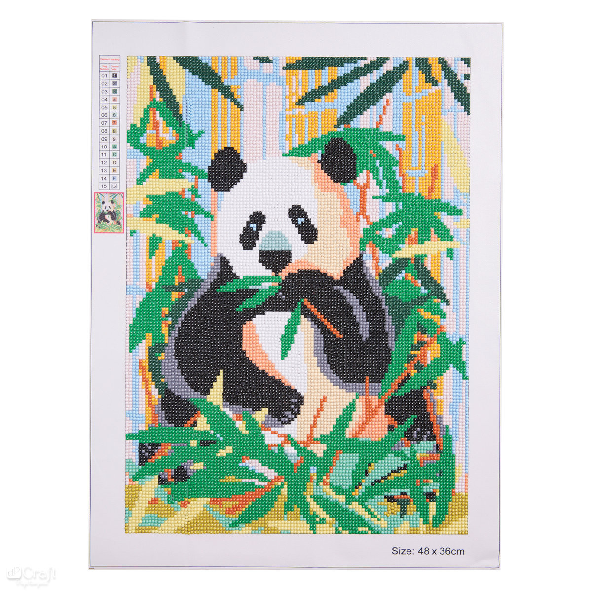 DOCRAFT HAFT DIAMENTOWY PANDA