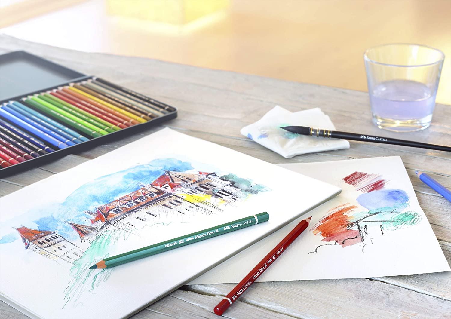 Faber-Castell A.Durer kredki akwarelowe komplet 12 kolorów