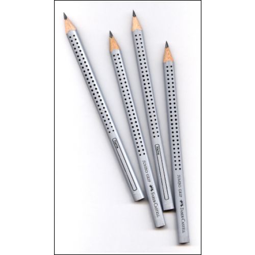Faber-Castell Gruby Trójkątny Ołówek Jumbo Szary