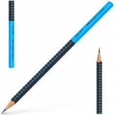 Faber-Castell Ołówek Two Tone - CZARNY/NIEBIESKI