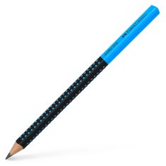 Faber-Castell Ołówek Two Tone JUMBO GRIP - CZARNY/NIEBIESKI