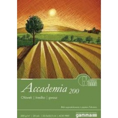 FABRIANO BLOK ACCADEMIA 200G 22,5X32,5 200G 20ARK
