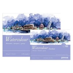 FABRIANO WATERCOLOUR TORCHON (GRUBOZIARNISTY) 270G 30x40 CM 10 ARK. 25% BAWEŁNA