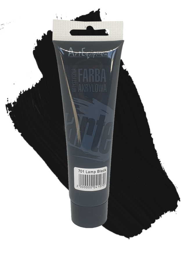 Farba akrylowa ARTEQUIPMENT 100 ml - 701 LAMP BLACK