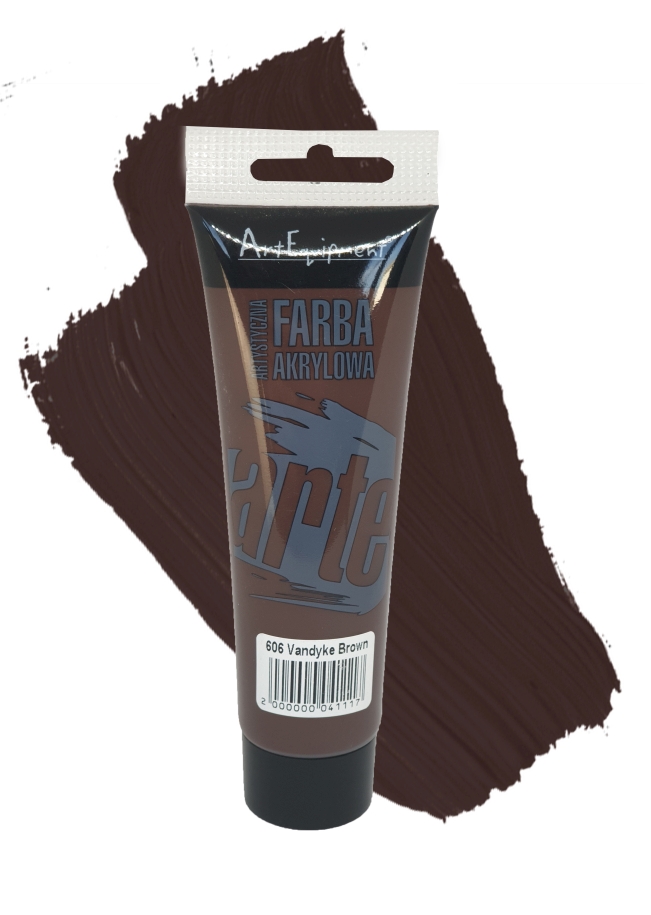 Farba akrylowa ARTEQUIPMENT 100 ml - 606 VANDAYKE BROWN