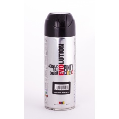 FARBA AKRYLOWA EVOLUTION 400ml Jet Black 9005