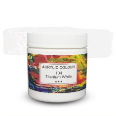 Farba akrylowa Marie's słój 250ml -  104 TITANIUM WHITE