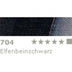 FARBA OLEJNA 35 ML SCHMINCKE NORMA - 704 Elfenbeinschwarz - Ivory black - Czerń kostna    