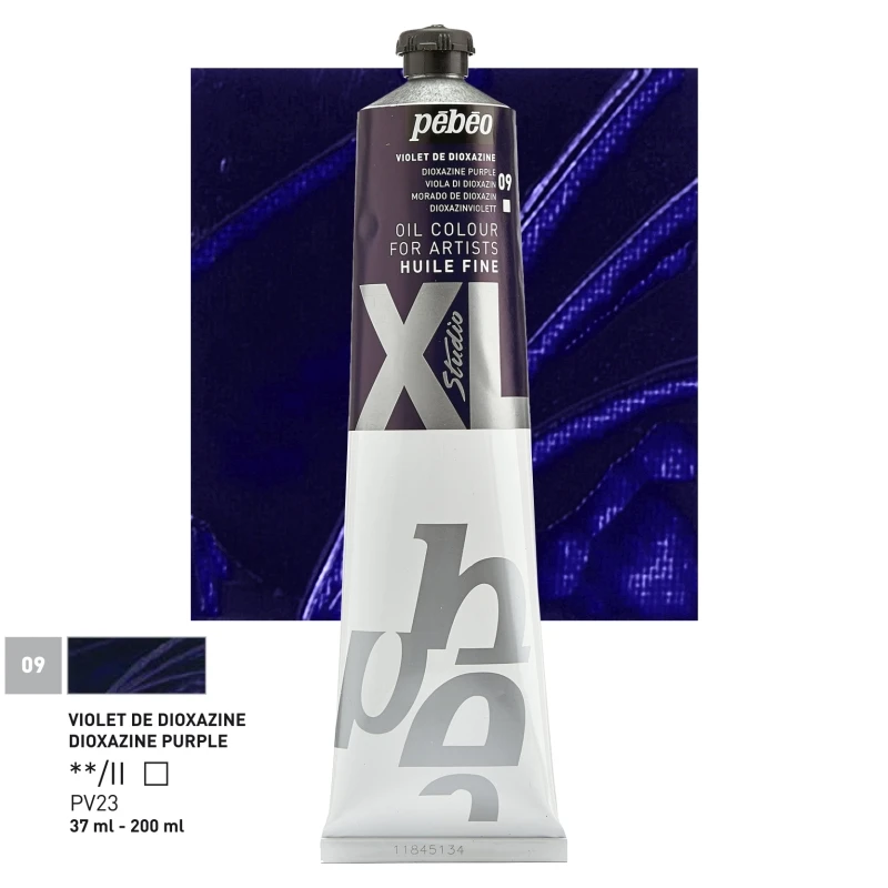 Farba Olejna Pebeo XL Fine Oil 200ml 09 Dioxazine Purple
