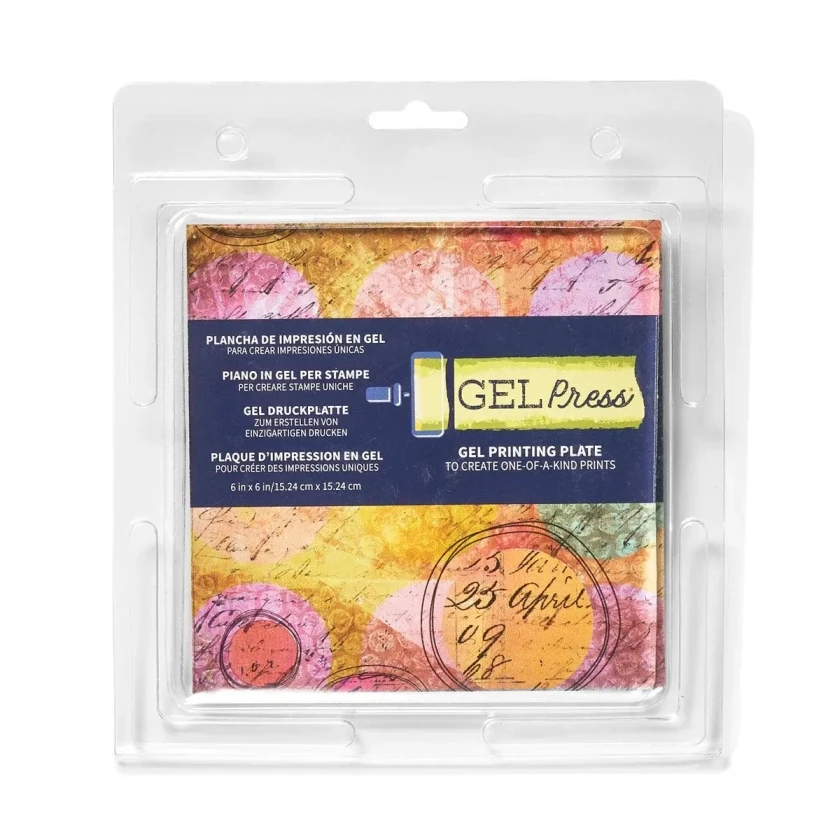 GEL PRINTING PLATE 15,2x15,2 cm PŁYTA ŻELOWA DO MONOTYPII