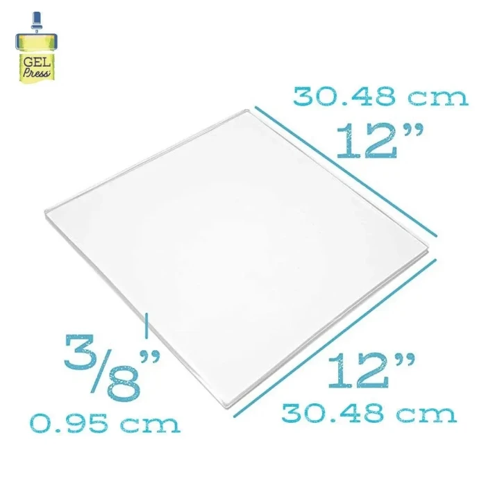 GEL PRINTING PLATE 30,5x30,5 cm PŁYTA ŻELOWA DO MONOTYPII