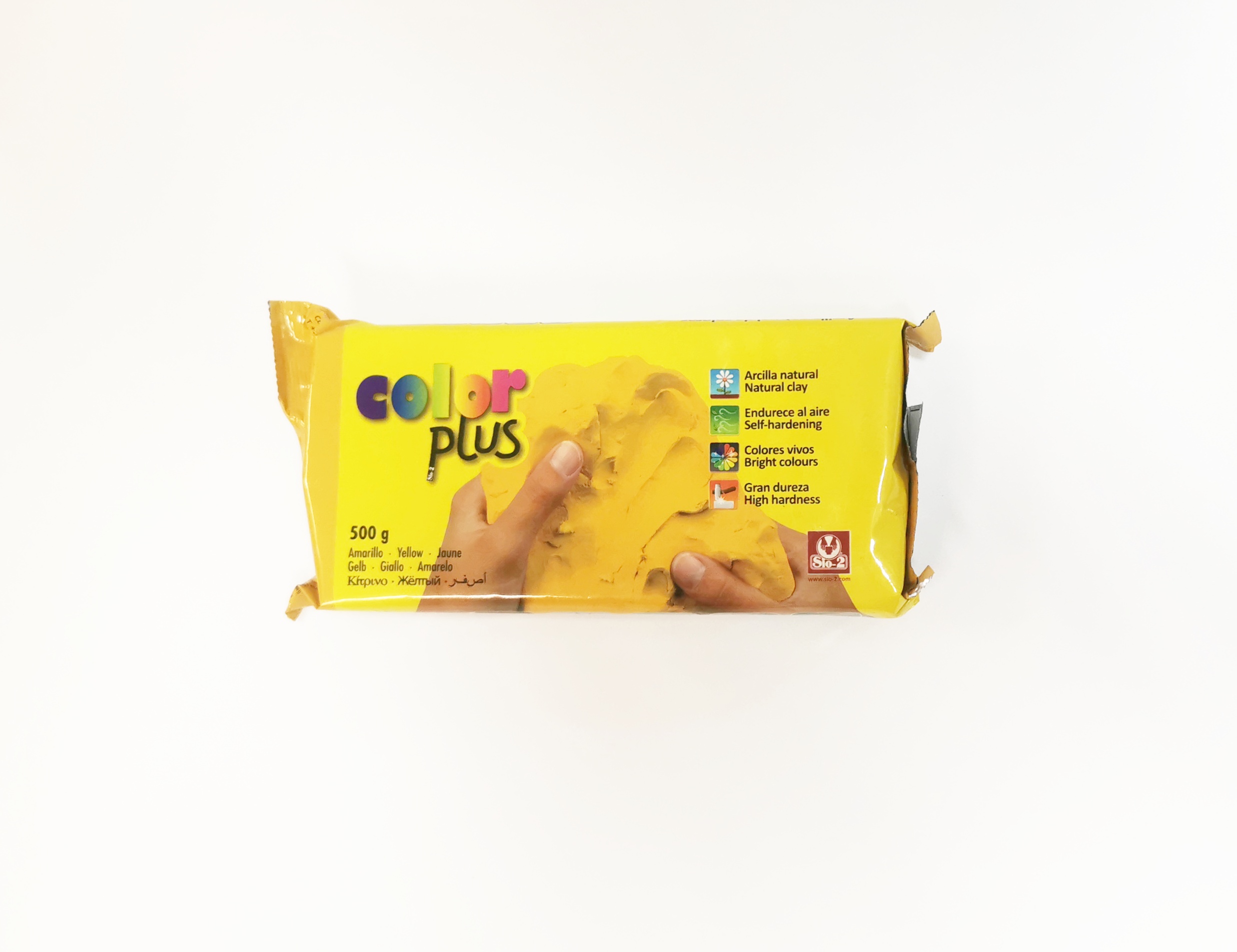 GLINA SAMOUTWARDZALNA SIO-2 PLUS COLORPLUS ŻÓŁTA 500g