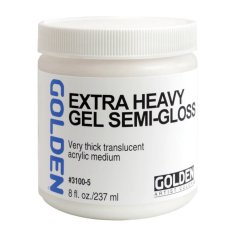 Golden Acrylics EXTRA HEAVY GEL SEMI-GLOSS 237ML