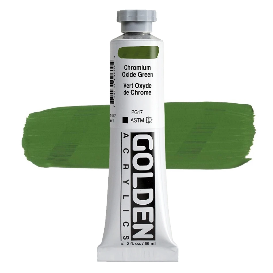 Golden Acrylics HB 1060 CHROMIUM OXIDE GREEN 59 ML
