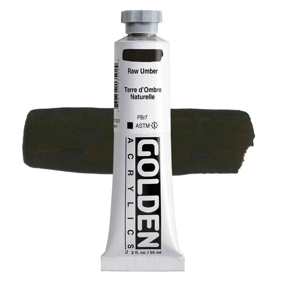 Golden Acrylics HB 1350 RAW UMBER 59 ML
