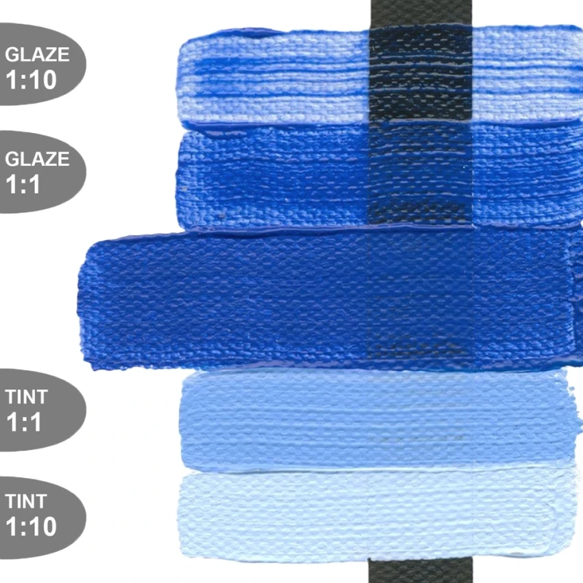 Golden Acrylics HB 1050 CERULEAN BLUE CHROME 59 ML