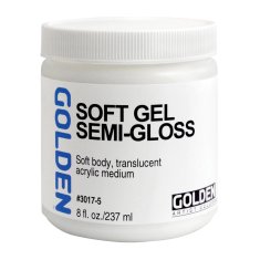 Golden Acrylics SOFT GEL SEMI-GLOSS 237 ML