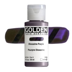 Golden Fluid Acrylics: 2150 Dioxazine Purple 30ml
