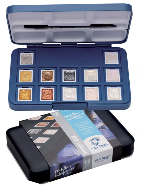 GWC VAN GOGH POCKET BOX - SPECIALTY/ KOLORY PERLISTE