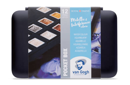 GWC VAN GOGH POCKET BOX - SPECIALTY/ KOLORY PERLISTE