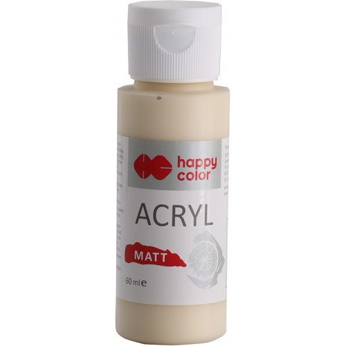 HAPPY COLOR ACRYL MAT/FARBA AKRYLOWA MATOWA 60 ML - MŁODA SEPIA