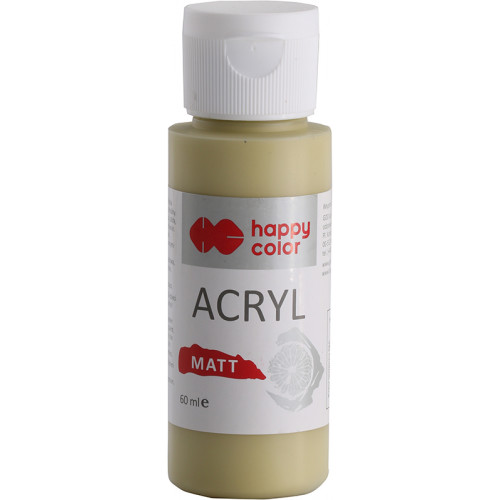 HAPPY COLOR ACRYL MAT/FARBA AKRYLOWA MATOWA 60 ML - JESIENNY LIŚĆ