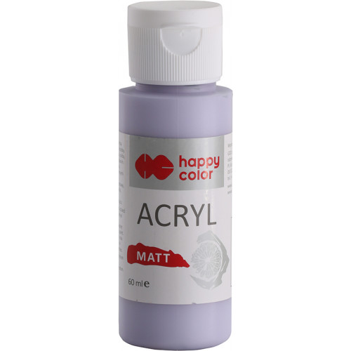 HAPPY COLOR ACRYL MAT/FARBA AKRYLOWA MATOWA 60 ML - LILIOWY BEŻ