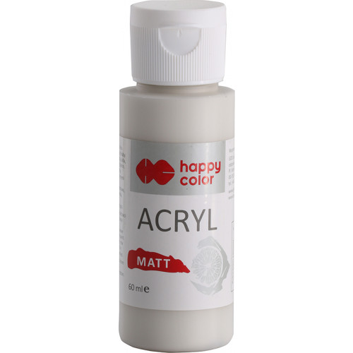 HAPPY COLOR ACRYL MAT/FARBA AKRYLOWA MATOWA 60 ML - KREM KAWOWY