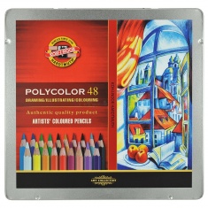 Koh-I-Noor Kredki Polycolor 48 kol met. pudełko