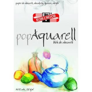 KOH-I-NOOR Pop Aquarell - Blok do akwareli A2 250g 10 arkuszy