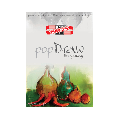 KOH I NOOR POP DRAW A4 30 ARKUSZY 180G