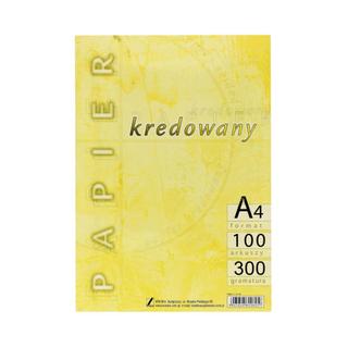 KRESKA PAPIER KREDOWANY A4 300G 100ARK